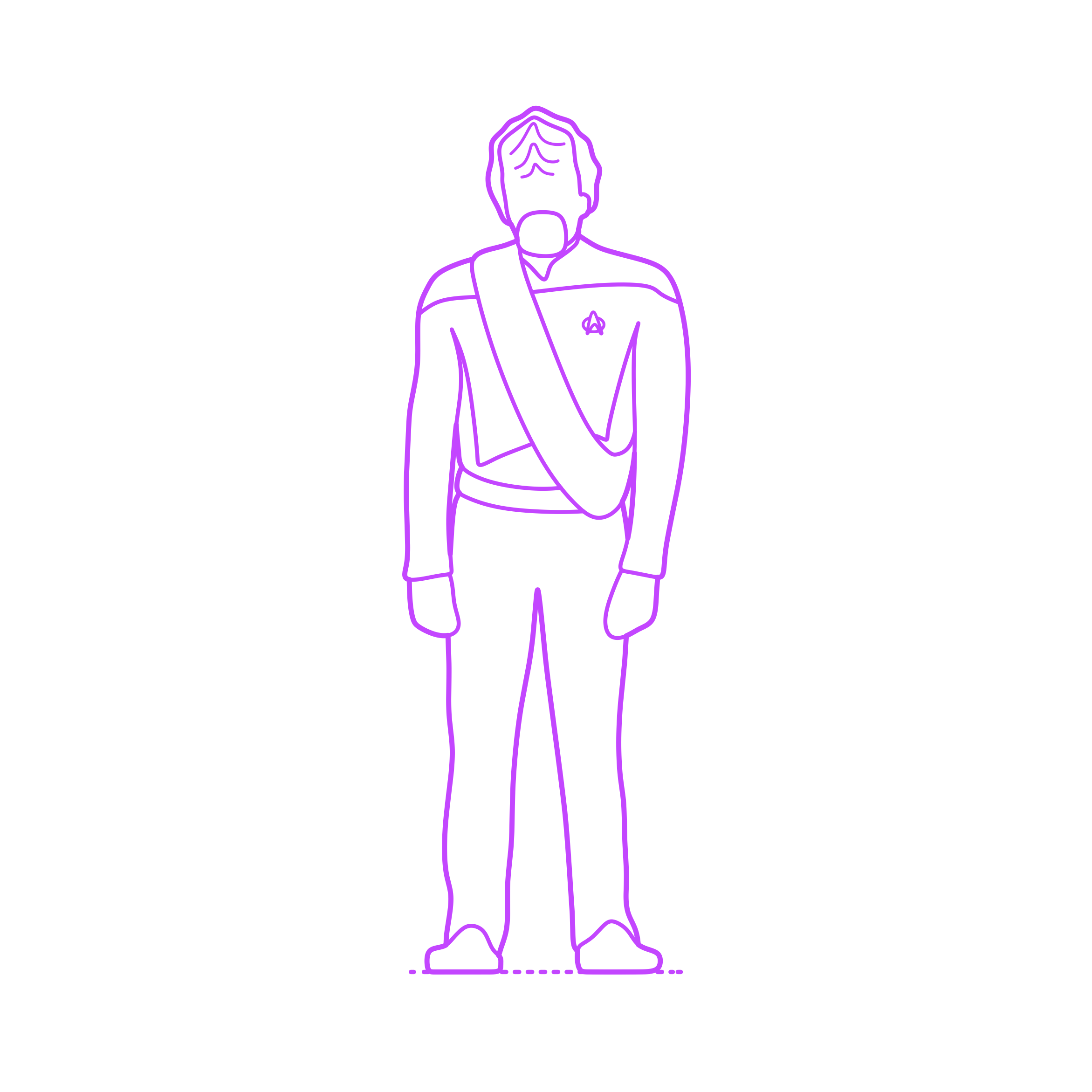 Pop Culture Star Trek Worf Outline Svg File Free Vectors